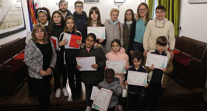 El Ayuntamiento de Sigüenza entrega los premios de los concursos de Navidad