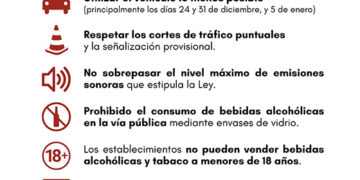 El Ayuntamiento de Tarancón pide a vecinos y visitantes que se respeten las normas de convivencia estas Navidades
