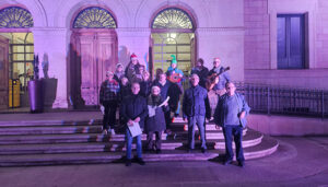 El belén de la Diputación de Cuenca sigue despertando interés manteniendo un buen ritmo de visitas de particulares y grupos