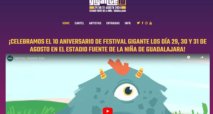 El Festival Gigante regresa a Guadalajara en su décimo aniversario 1 El Festival Gigante regresa a Guadalajara en su décimo aniversario