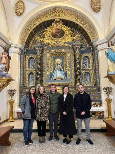 El Hito inaugura el retablo del S. XVIII después de la restauración que ha supuesto una inversión de 20.000 euros de la Diputación de Cuenca