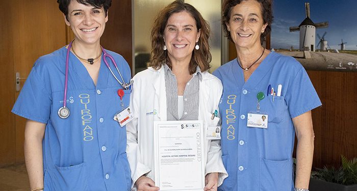 El Hospital Universitario de Guadalajara revalida por décimo año consecutivo la acreditación como ‘Hospital Seguro’ que concede SENSAR 1 El Hospital Universitario de Guadalajara revalida por décimo año consecutivo la acreditación como ‘Hospital Seguro’ que concede SENSAR