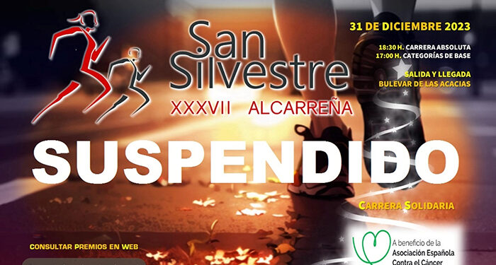 El PP de Azuqueca lamenta la “falta de previsión” del gobierno de Blanco y su “incapacidad para buscar alternativas” ante la suspensión de la San Silvestre 1 El PP de Azuqueca lamenta la “falta de previsión” del gobierno de Blanco y su “incapacidad para buscar alternativas” ante la suspensión de la San Silvestre
