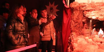 El Torreón del Alamín y un colmenar, guiños del Belén Monumental a Guadalajara