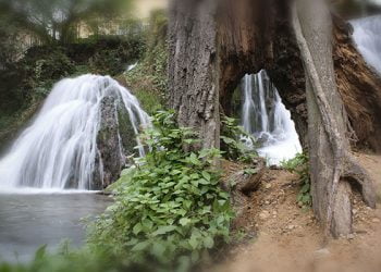 ‘Entre cascadas’, ganadora del VI Concurso de Fotografía ‘Objetivo: Trillo y comarca’