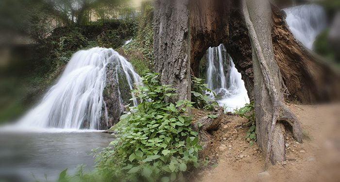 ‘Entre cascadas’, ganadora del VI Concurso de Fotografía ‘Objetivo: Trillo y comarca’