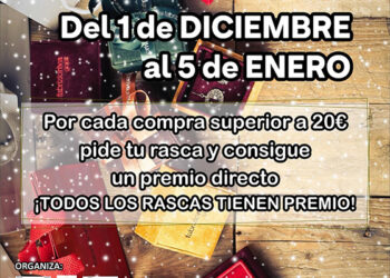 Esta Navidad las compras tienen premio en San Clemente con la campaña rasca y gana de ACESANC
