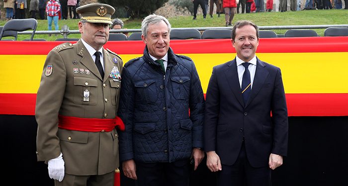 Eurocaja Rural asiste al homenaje e izado de la bandera de España en Toledo 1 Eurocaja Rural asiste al homenaje e izado de la bandera de España en Toledo