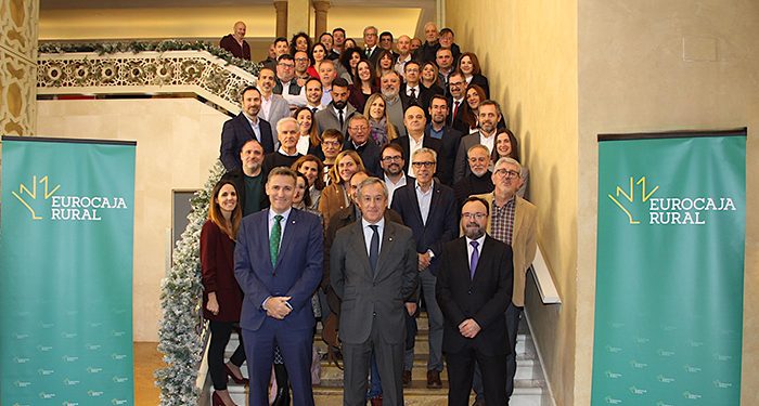 Eurocaja Rural felicita la Navidad a los medios de comunicación en su tradicional almuerzo