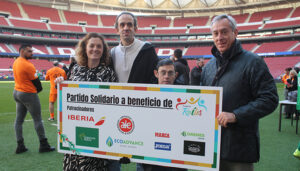 Eurocaja Rural finaliza 2023 participando en una gran iniciativa benéfica el partido 'Artistas Vs. Famosos'