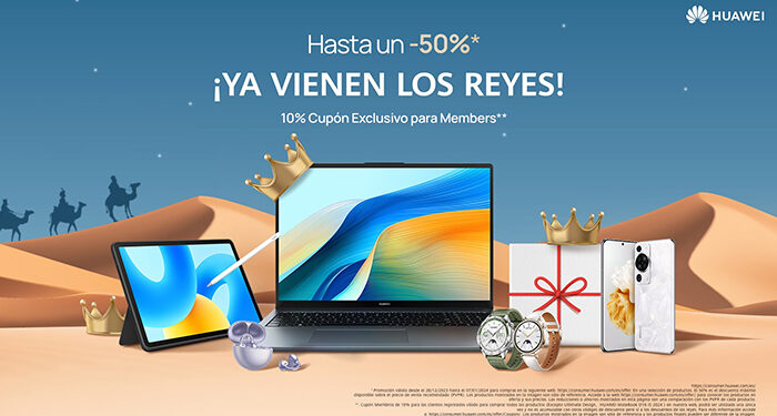 Huawei se lo pone fácil a los Reyes rebajando hasta un 50% algunos de los mejores dispositivos del año 1 Huawei se lo pone fácil a los Reyes rebajando hasta un 50% algunos de los mejores dispositivos del año