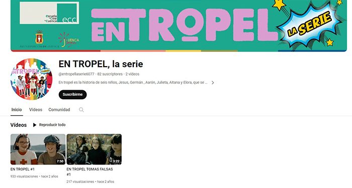 La Escuela Municipal de Cine de Cuenca presenta el segundo episodio de la web serie infantil ‘En Tropel’