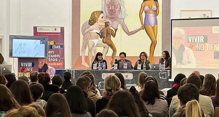 La FAP acoge la grabación de ‘Vivir no tiene edad’, el podcast sobre Edadismo y Género de la Diputación Provincial