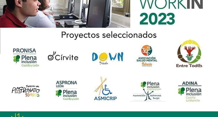 La Fundación Eurocaja Rural anuncia las 10 entidades beneficiarias de sus ayudas 'WORKIN'