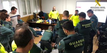 La Guardia Civil de Cuenca se forma en el uso de desfibriladores semiautomáticos