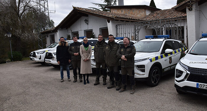 La Junta renueva el parque móvil de los Agentes Medioambientales de la provincia de Cuenca con seis nuevos vehículos