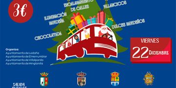 Ledaña, El Herrumblar, Villalpardo y Minglanilla compartirán belenes, iluminación, música y dulces con el ‘Bus Rural de la Navidad’