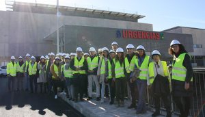 Los colegios profesionales conocen los avances del nuevo Hospital Universitario que construye en Cuenca el Gobierno regional