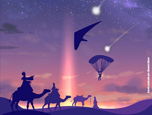 Los Reyes Magos y sus pajes llegan volando un año más a Alarilla 1 Los Reyes Magos y sus pajes llegan volando un año más a Alarilla