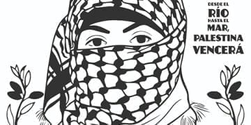 Manifestación en Cuenca en solidaridad con Palestina y contra el colonialismo israelí