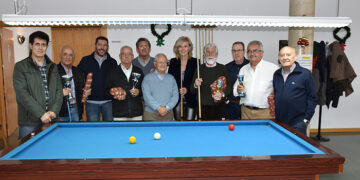 Marian López entrega los premios del Torneo de Billar Español del Centro de Mayores ‘Cuenca II’