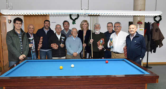 Marian López entrega los premios del Torneo de Billar Español del Centro de Mayores ‘Cuenca II’ 1 Marian López entrega los premios del Torneo de Billar Español del Centro de Mayores ‘Cuenca II’