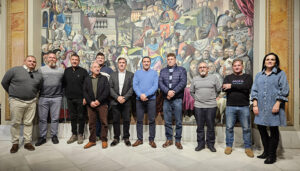 Martínez Chana da la bienvenida a los alcaldes que se suman al servicio de recogida de residuos sólidos urbanos