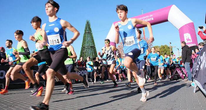 Más de 350 corredores en la quinta edición de la San Silvestre de Guadalajara 1 Más de 350 corredores en la quinta edición de la San Silvestre de Guadalajara