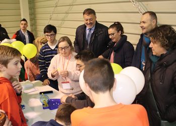 Más de un centenar de escolares participan en Cuenca en las actividades inclusivas del Día Internacional de las Personas con Discapacidad