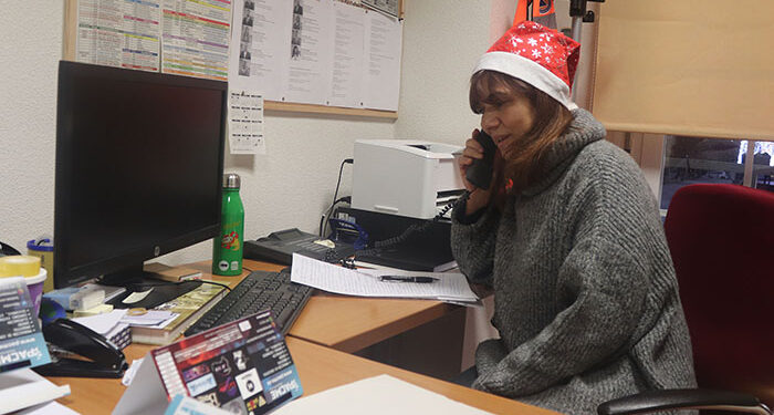 Más de un centenar de historias contadas en la tarde de los Cuentos por Teléfono de Navidad en Cabanillas