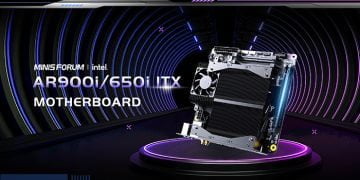 Minisforum AR900i: la placa base Ultimate MoDT con Intel i9 13900HX integrada con cuatro ranuras M.2