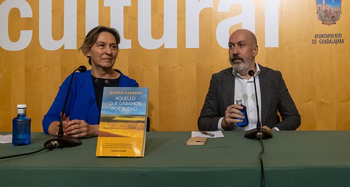 Nacho Cardero presenta en Guadalajara su libro 'Aquello que dábamos por bueno', con homenaje a la ciudad que le vio nacer 1 Nacho Cardero presenta en Guadalajara su libro 'Aquello que dábamos por bueno', con homenaje a la ciudad que le vio nacer
