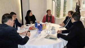 Núñez suma el apoyo del CNU para instar a Page a aprobar la enmienda del PP con 50 millones para la Autovía Cuenca-Albacete