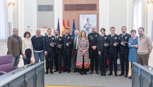 Seis nuevos agentes de la Policía Local toman posesión del cargo en el Ayuntamiento de Guadalajara
