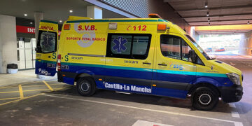 UGT pide mejorar los viales de acceso y las zonas de aparcamiento destinados al transporte sanitario del Hospital de Guadalajara