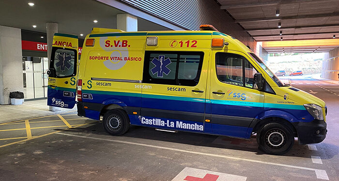 UGT pide mejorar los viales de acceso y las zonas de aparcamiento destinados al transporte sanitario del Hospital de Guadalajara