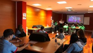 Un total de 30 alumnos de 4º de la ESO del IES Aguas Vivas de Guadalajara se acercan al sector de la contrucción a través de un Scape-Box