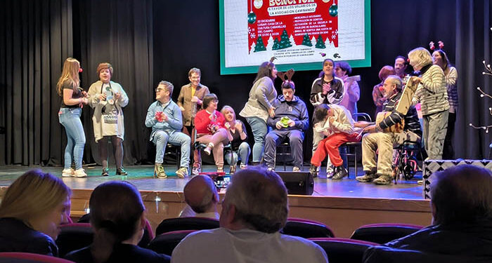 Villancicos, bingo y folklore castellano, en la Gala de Navidad de «Caminando» en Cabanillas
