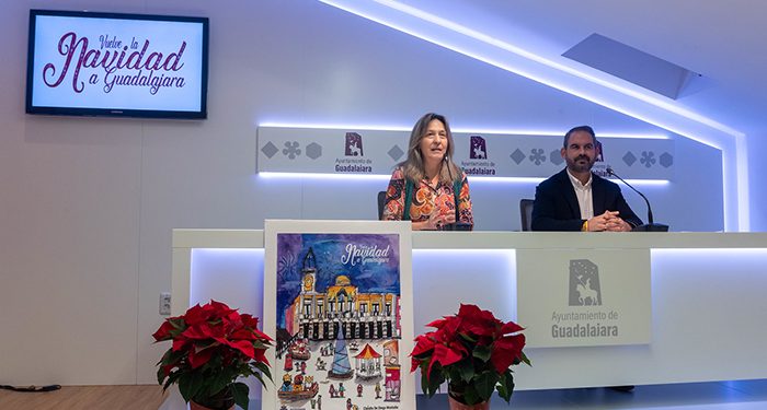 Vuelve la Navidad a Guadalajara con el encendido ornamental este martes a las 19 horas desde la plaza Mayor