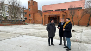 A punto de concluir las obras de mejora de la Plaza de Santa Ana