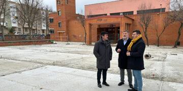 A punto de concluir las obras de mejora de la Plaza de Santa Ana de Cuenca