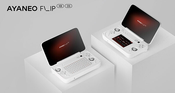 AYANEO lanza el dispositivo portátil con teclado completo Flip, FLIP KB y el dispositivo portátil con pantalla dual, FLIP DS 1 AYANEO lanza el dispositivo portátil con teclado completo Flip, FLIP KB y el dispositivo portátil con pantalla dual, FLIP DS