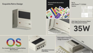 Ayaneo rinde tributo al pasado con su Retro Mini PC AM01