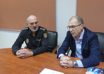 CEOE-Cepyme Cuenca mantiene un primer encuentro con el nuevo comisario provincial de la Policia Nacional