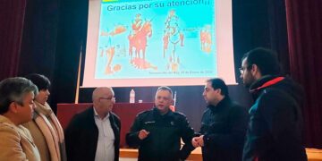 Charla sobre seguridad ciudadana por la Guardia Civil en Torrejoncillo del Rey