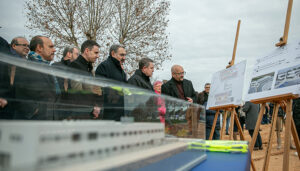 Colocada la primera piedra del futuro centro de salud de Cabanillas del Campo
