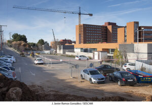 Comienzan las obras para dotar al Hospital de Guadalajara de un espacio exclusivo para ambulancias y transporte sanitario