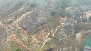 Comienzan las obras para el acondicionamiento e iluminación del sendero de San Julián, que implican el corte de su acceso