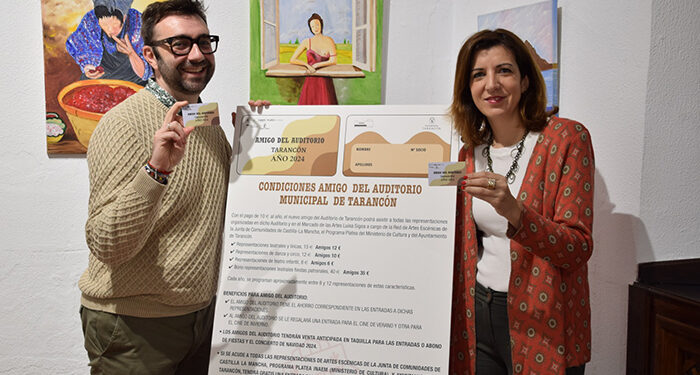 El Ayuntamiento de Tarancón abre el plazo para adquirir el carné ‘Amigo del Auditorio’ de 2024 1 El Ayuntamiento de Tarancón abre el plazo para adquirir el carné ‘Amigo del Auditorio’ de 2024