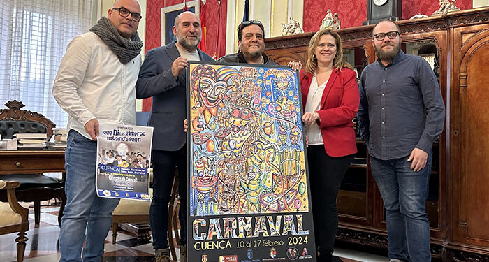 El Carnaval de Cuenca estrena en su Desfile la comparsa ‘Los Dementes’ de Mota del Cuervo, que traerá 200 personas
